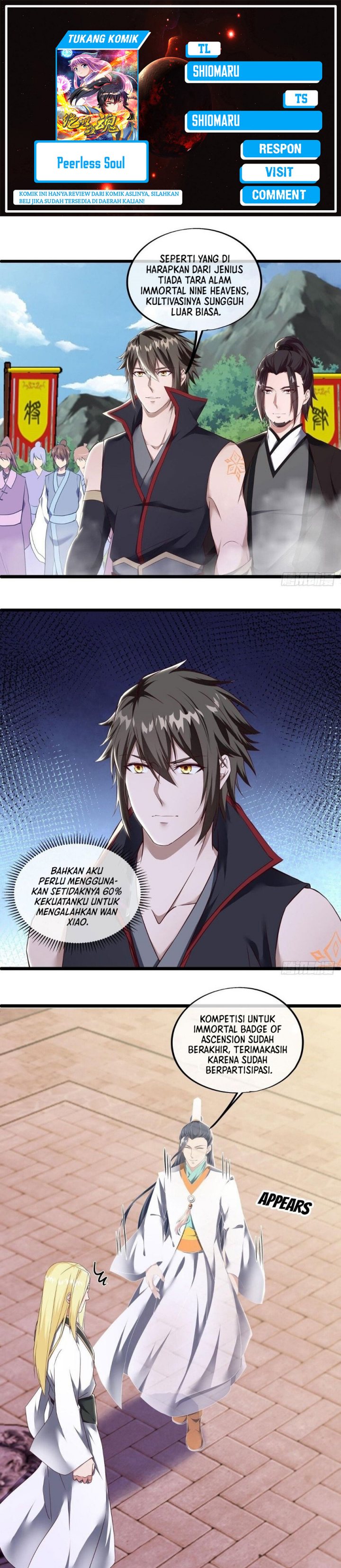 Peerless Soul Chapter 592 Bahasa Indonesia